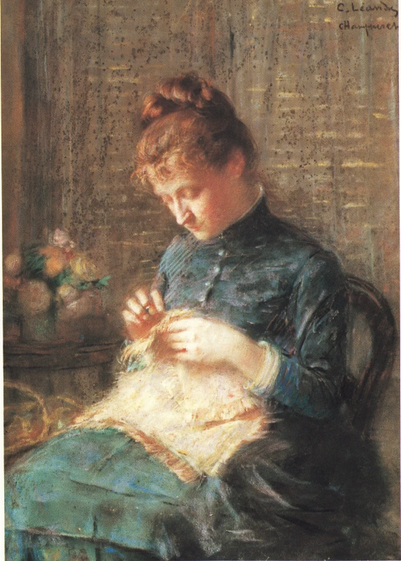 Charles Léandre - Ritratto della madre del pittore, Musée de Condé sur Noireau